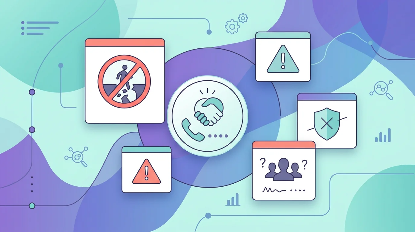 Warning cards around a phone-number-only promise icon for Telegram monitoring scams.