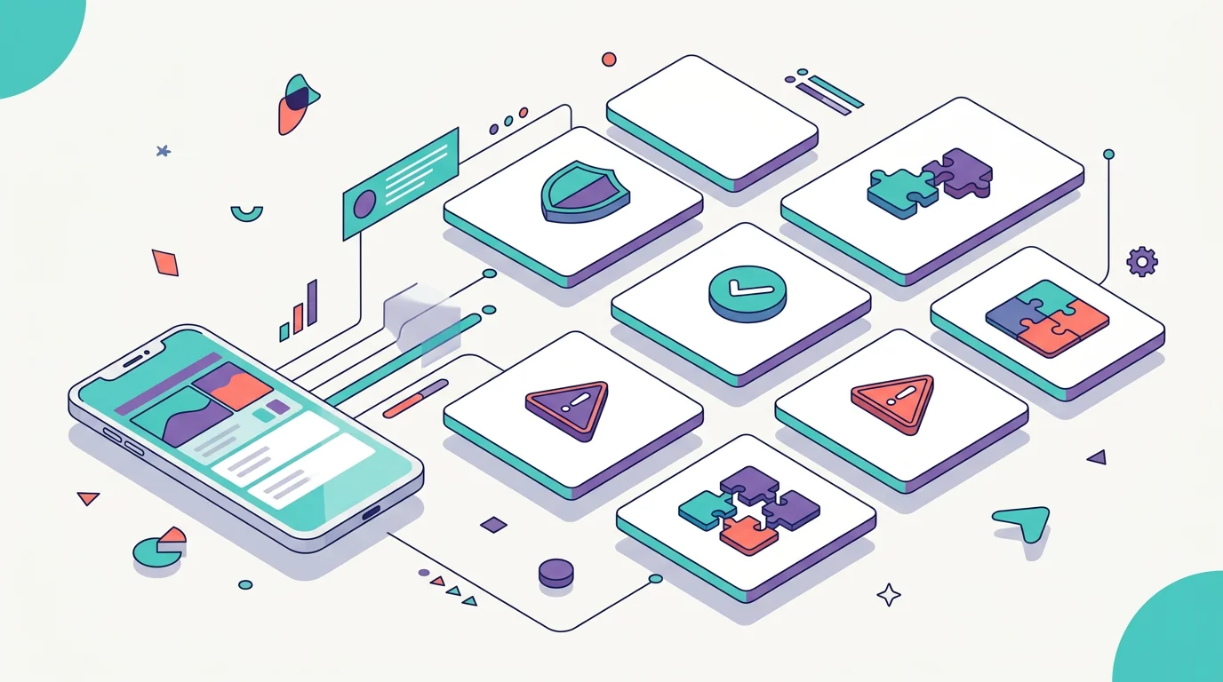 A budget monitoring plan board with free, add-on, Android, and iPhone path checks.