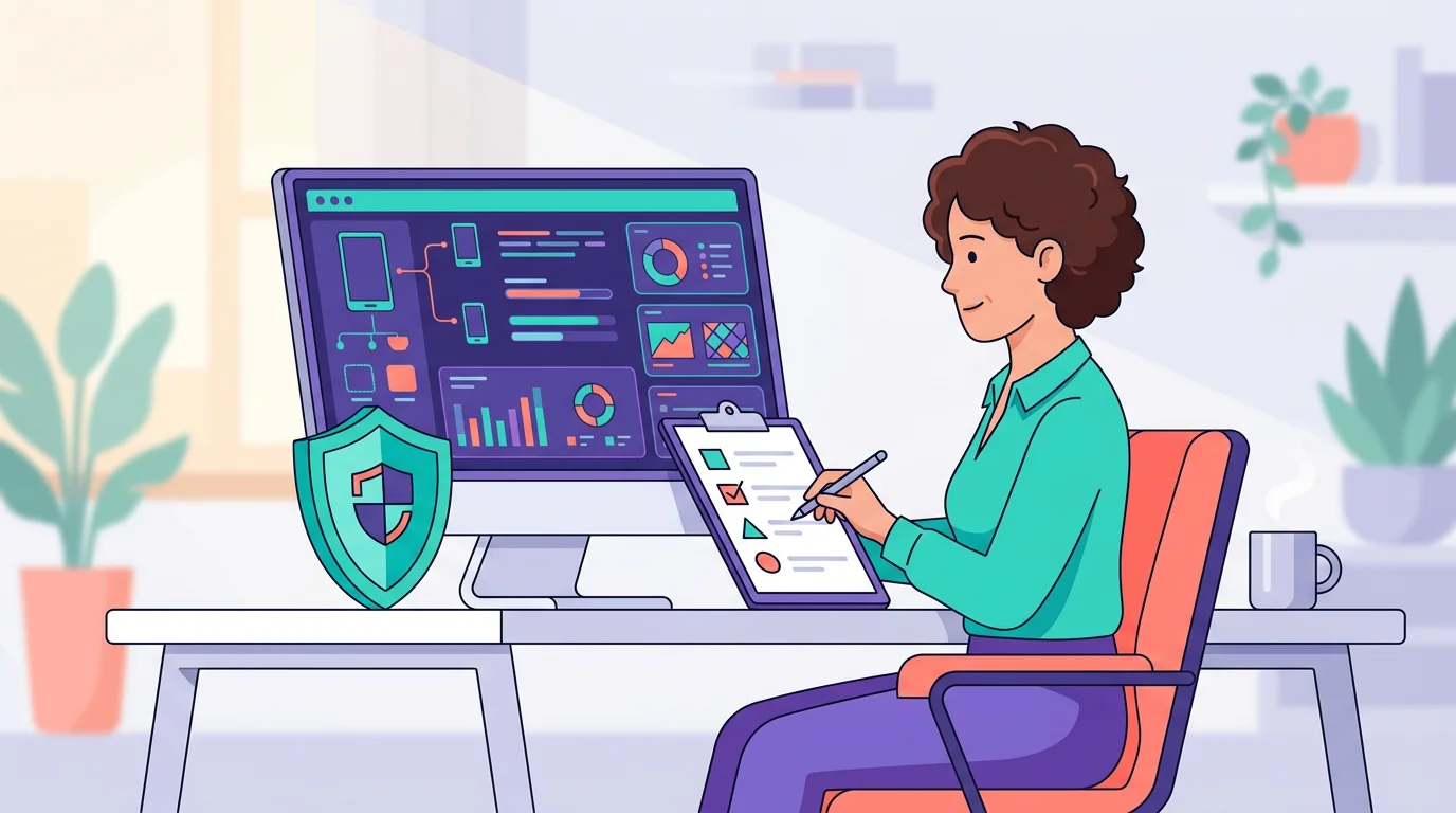 An authorized Android monitoring review focused on access, logs, and privacy boundaries.