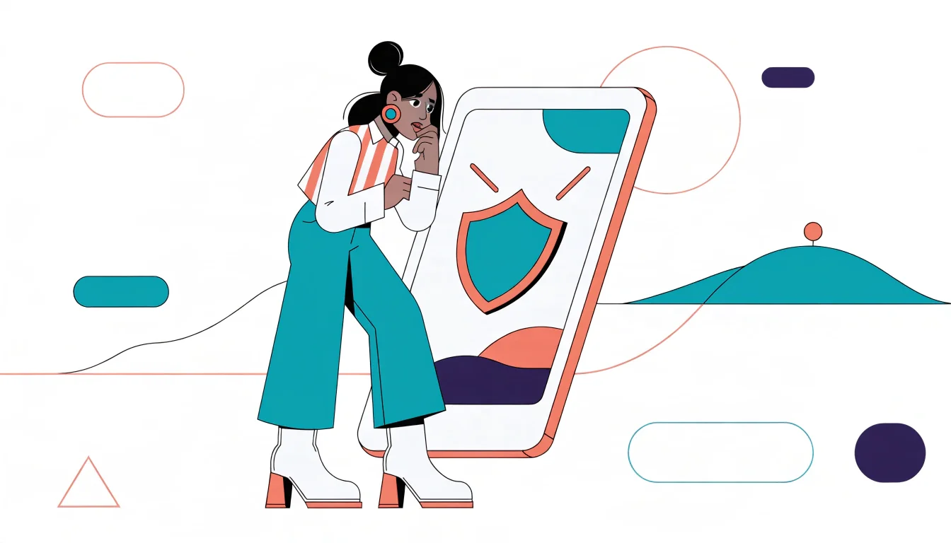 Stop interacting with the suspicious message.