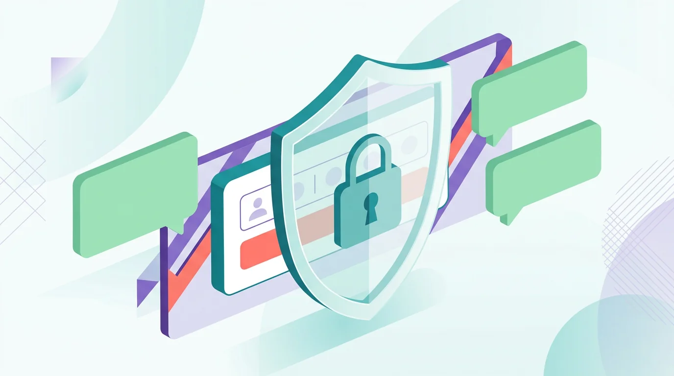 Remote WhatsApp monitoring limits shown with locked messages and privacy shield icons.