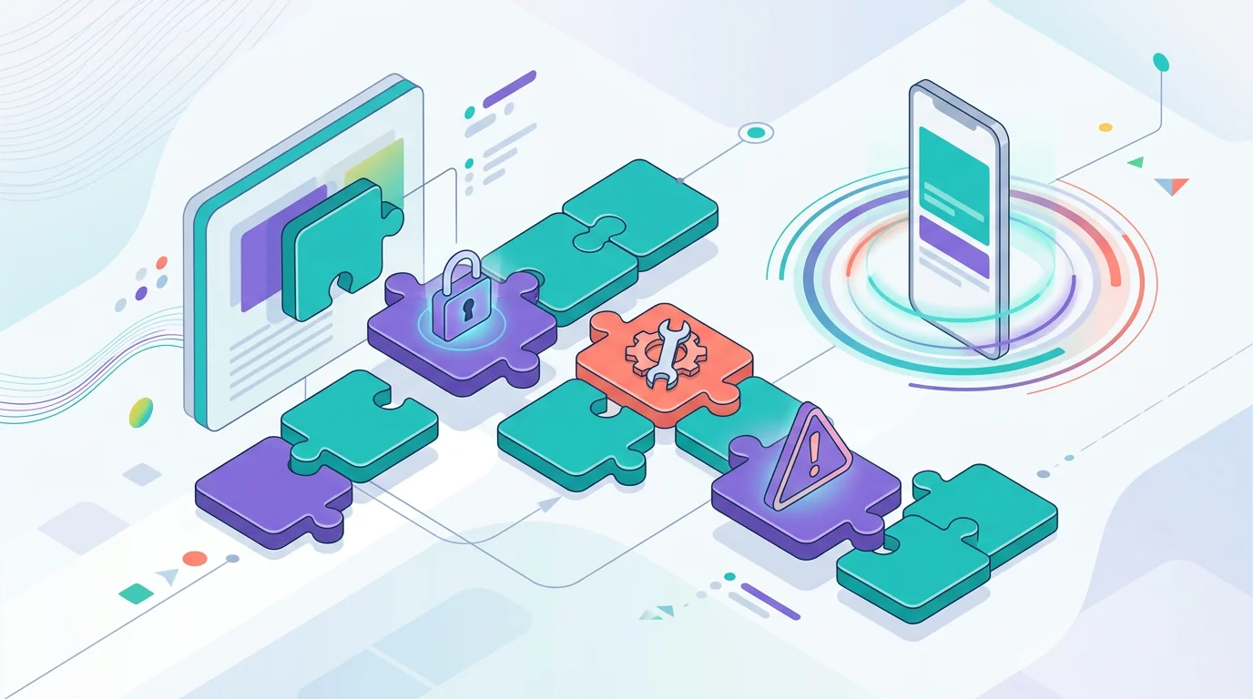 Modular and advanced monitoring add-ons represented by device icons.