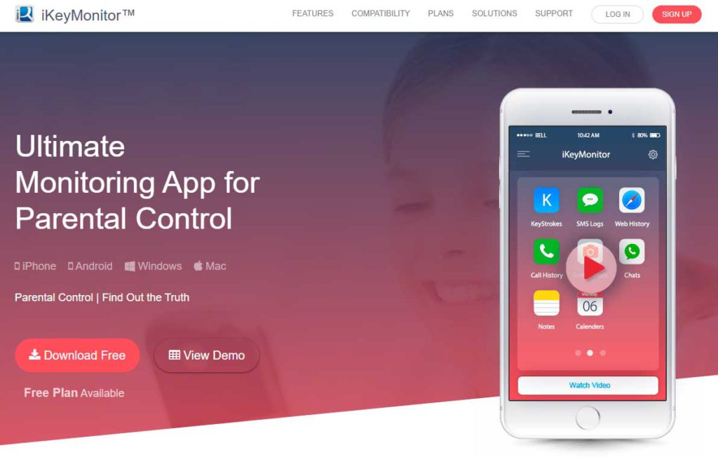 ikeymonitor Android monitoring app